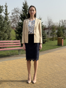 Юбка миди CAT ORANGE модель 6268 Фото