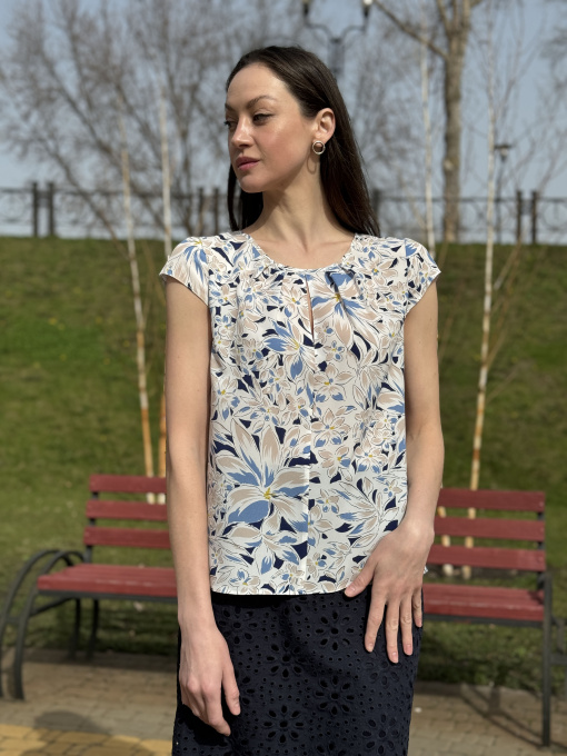 Блуза CAT ORANGE Модель 1323g Фото