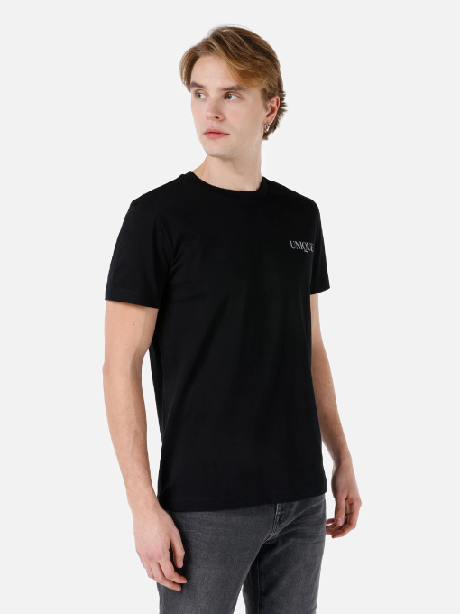 Футболкалар мен поло жейделер Colin’s үлгі CL1068141_BLK Фото