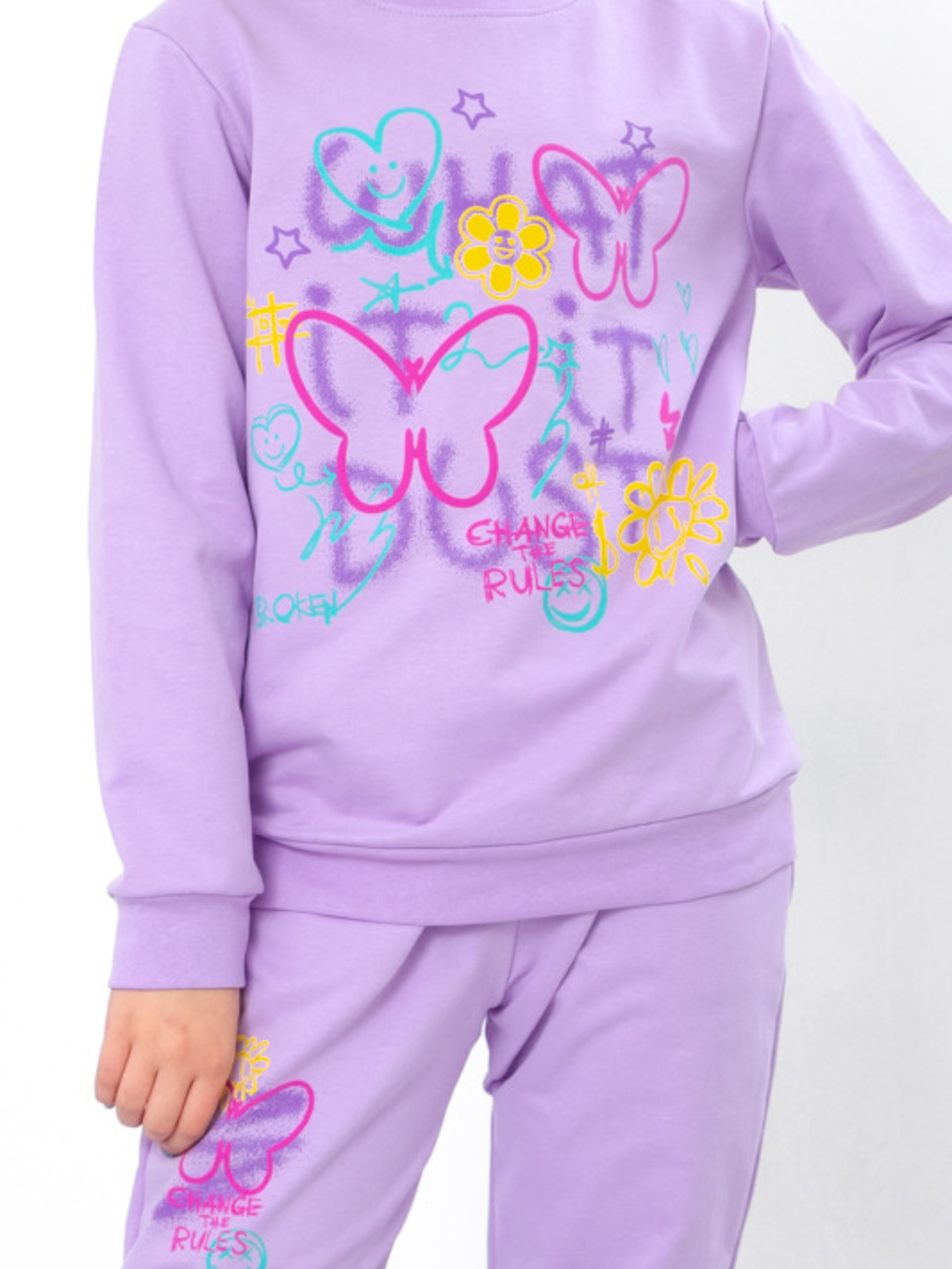 Повседневный костюм Носи своє модель 6063-057-33-10-svtlo-buzkovij-meteliki Фото