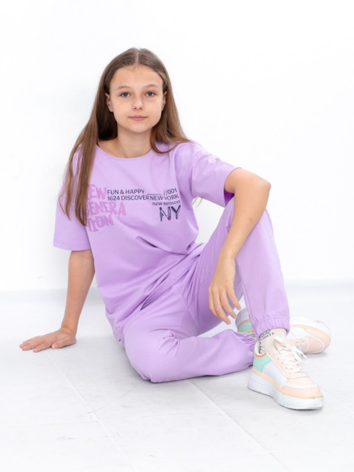 Повседневный костюм Носи своє модель 6423-057-33-svtlo-buzkovij Фото