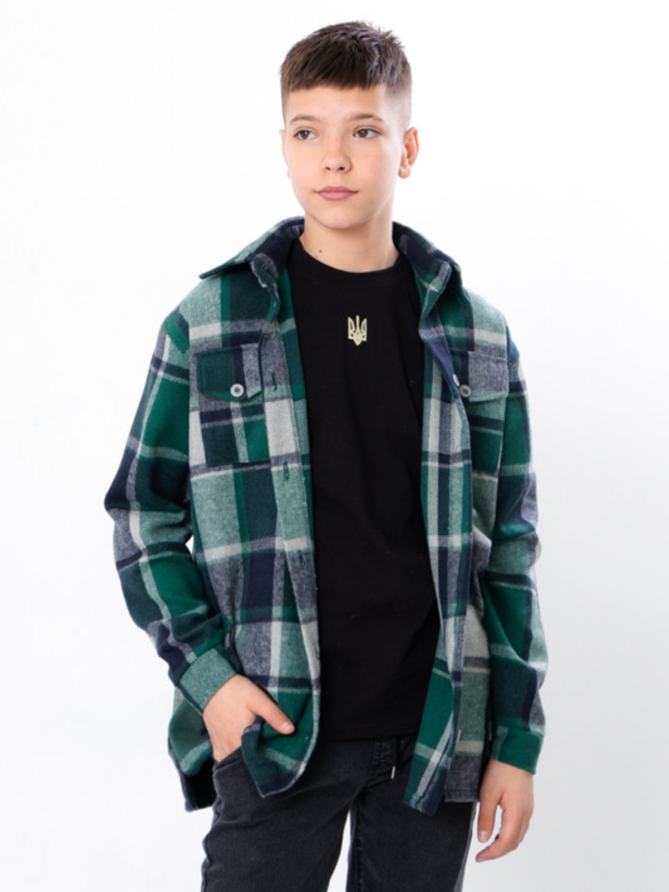 Рубашка Носи своє модель 6417-114-kltinka-zelenij Фото