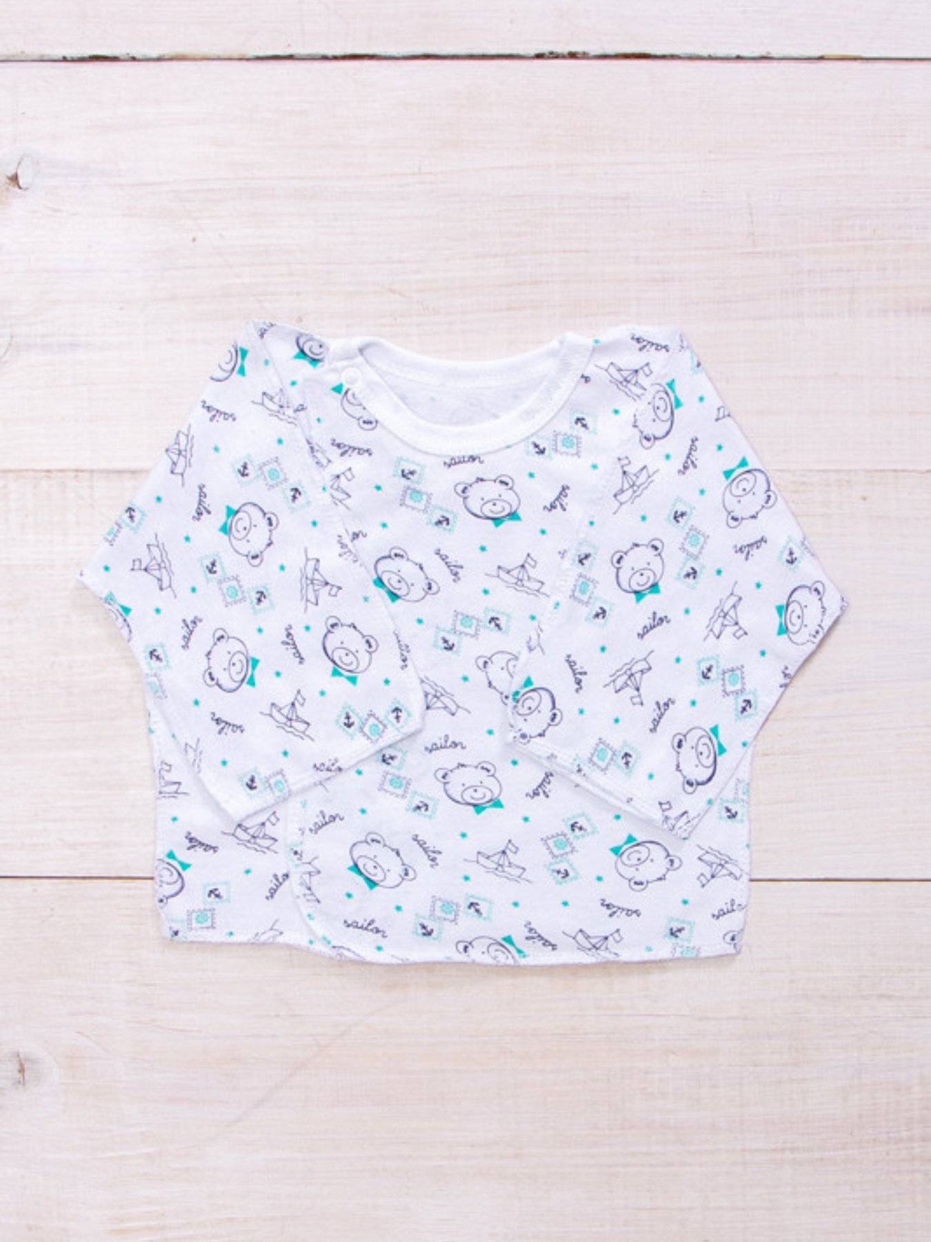 Лонгслив Носи своє модель 9686-002-vedmediki-blij Фото