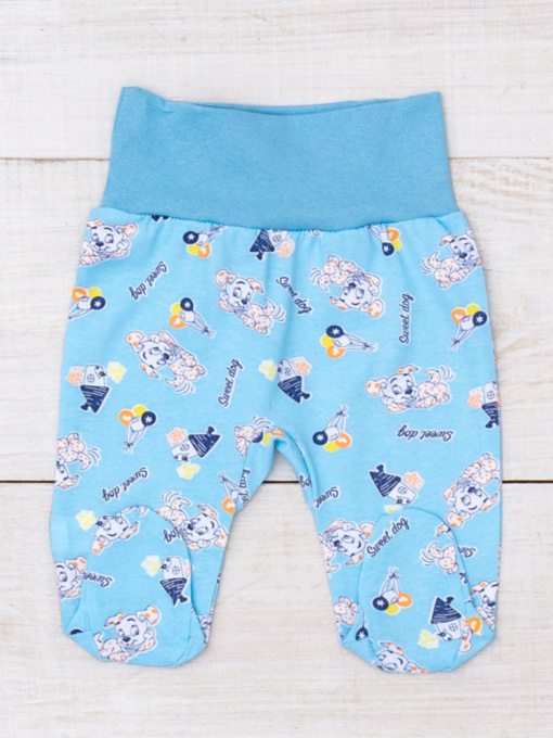 Ползунки Носи своє модель 5034-002-4-pesiki-blakitnij Фото