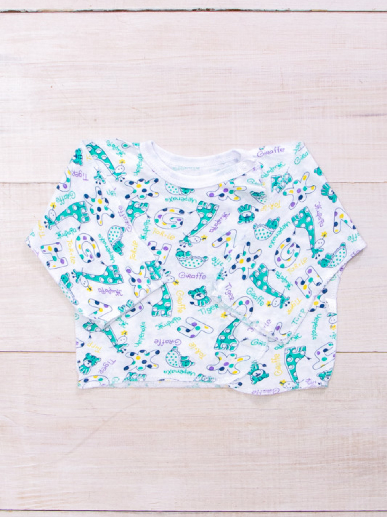 Лонгслив Носи своє модель 9686-002-zvrqta-lteri-mentol Фото