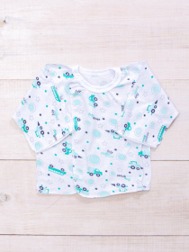 Лонгслив Носи своє модель 9686-002-mashinki-mentol Фото