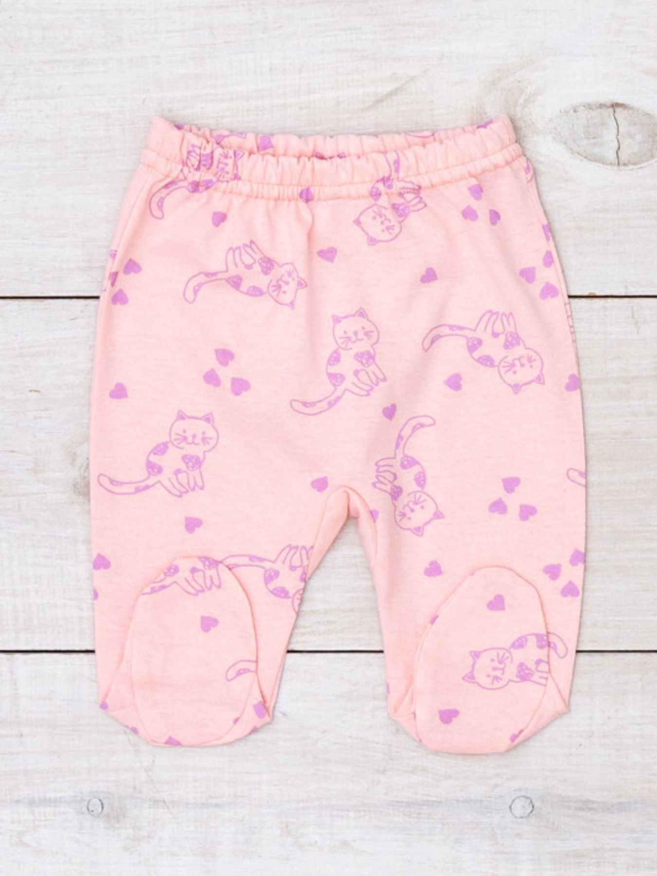 Повзунки Носи своє модель 5033-002-5-kotiki-persik Фото