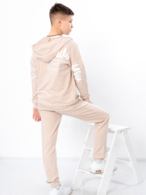 Повсякденний костюм Носи своє модель 6421-057-33-temno-kremovij Фото