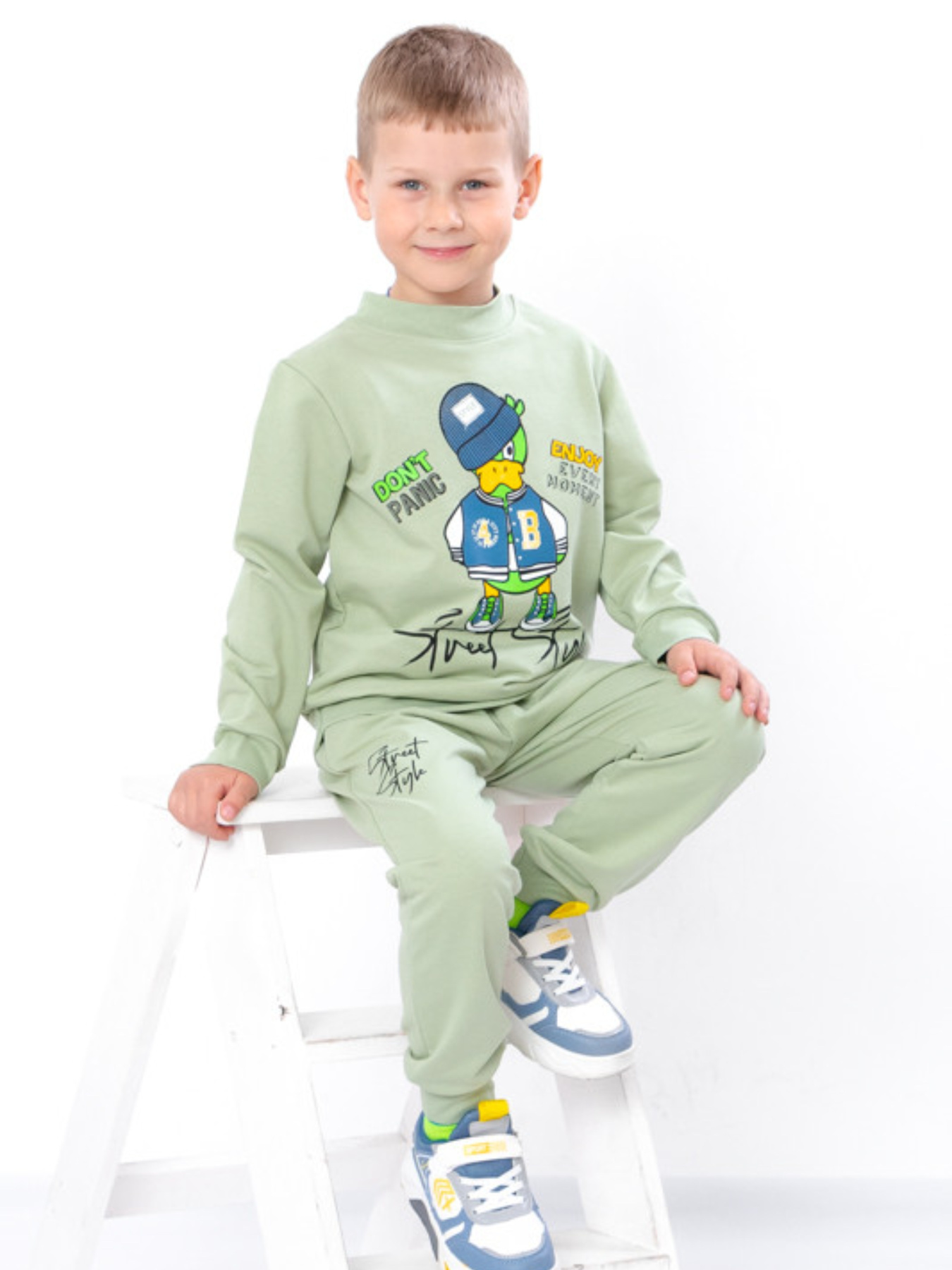 Повсякденний костюм Носи своє модель 6063-057-33-9-sro-zelenij Фото