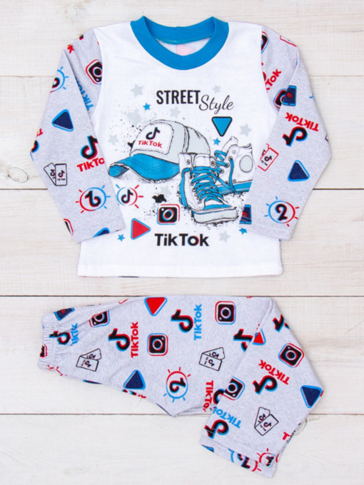 Пижама Носи своє модель 6076-024-33-4-kedi-tik-tok-bryuzovij Фото