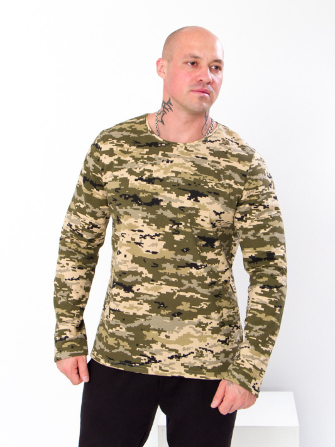 Лонгслив Носи своє модель 8309-024-kamuflqzh-pkselx Фото