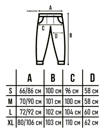 Штаны спортивные Custom Wear модель cw-pant-2604 Фото
