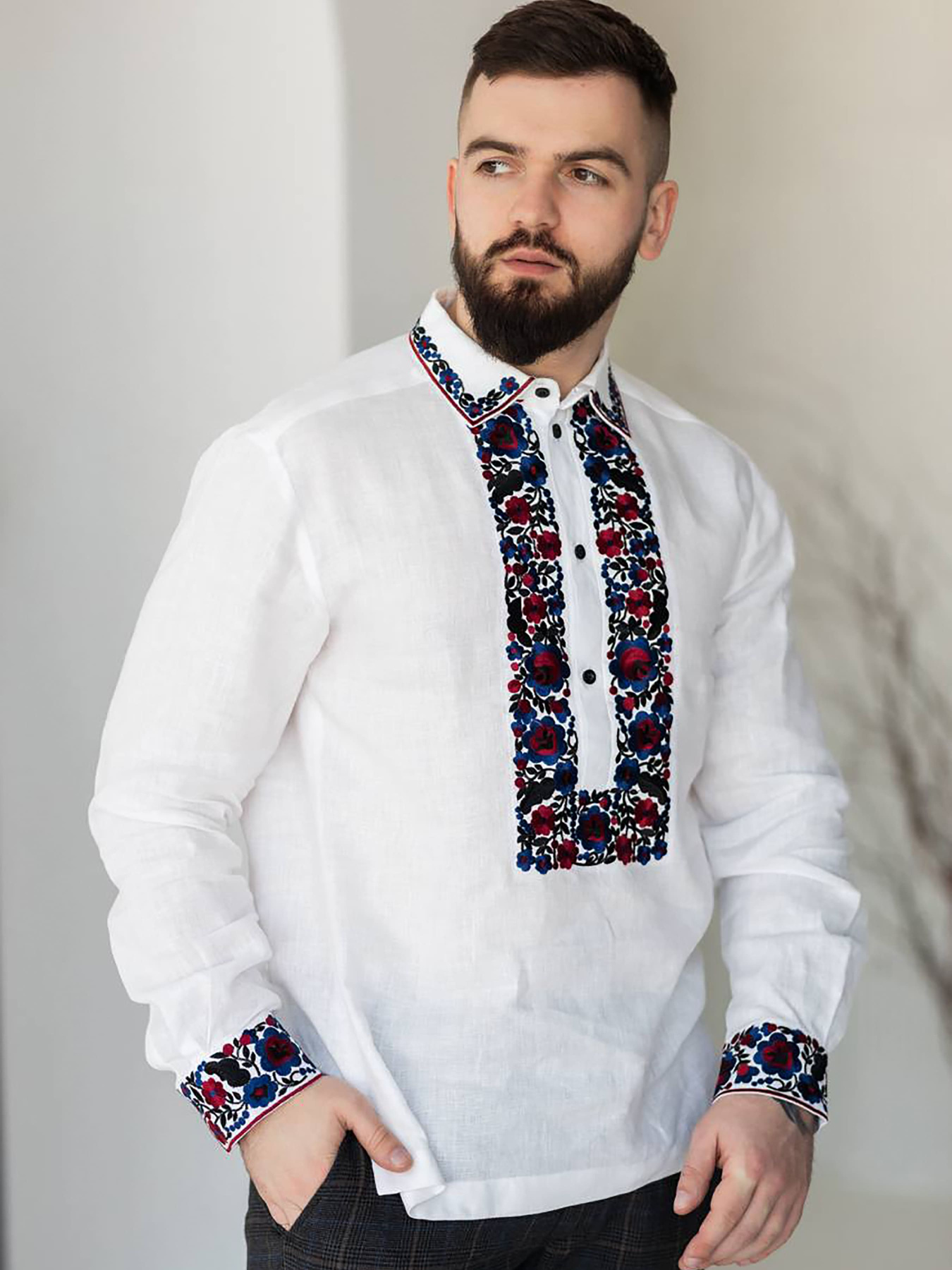 Вишита сорочка Golden Trinity модель BART06 Фото