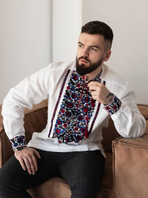 Вишита сорочка Golden Trinity модель BART07 Фото