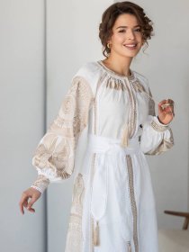 Вышитое платье Golden Trinity модель SIAYVO02 Фото