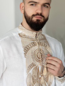 Вишита сорочка Golden Trinity модель SIAYVO03 Фото