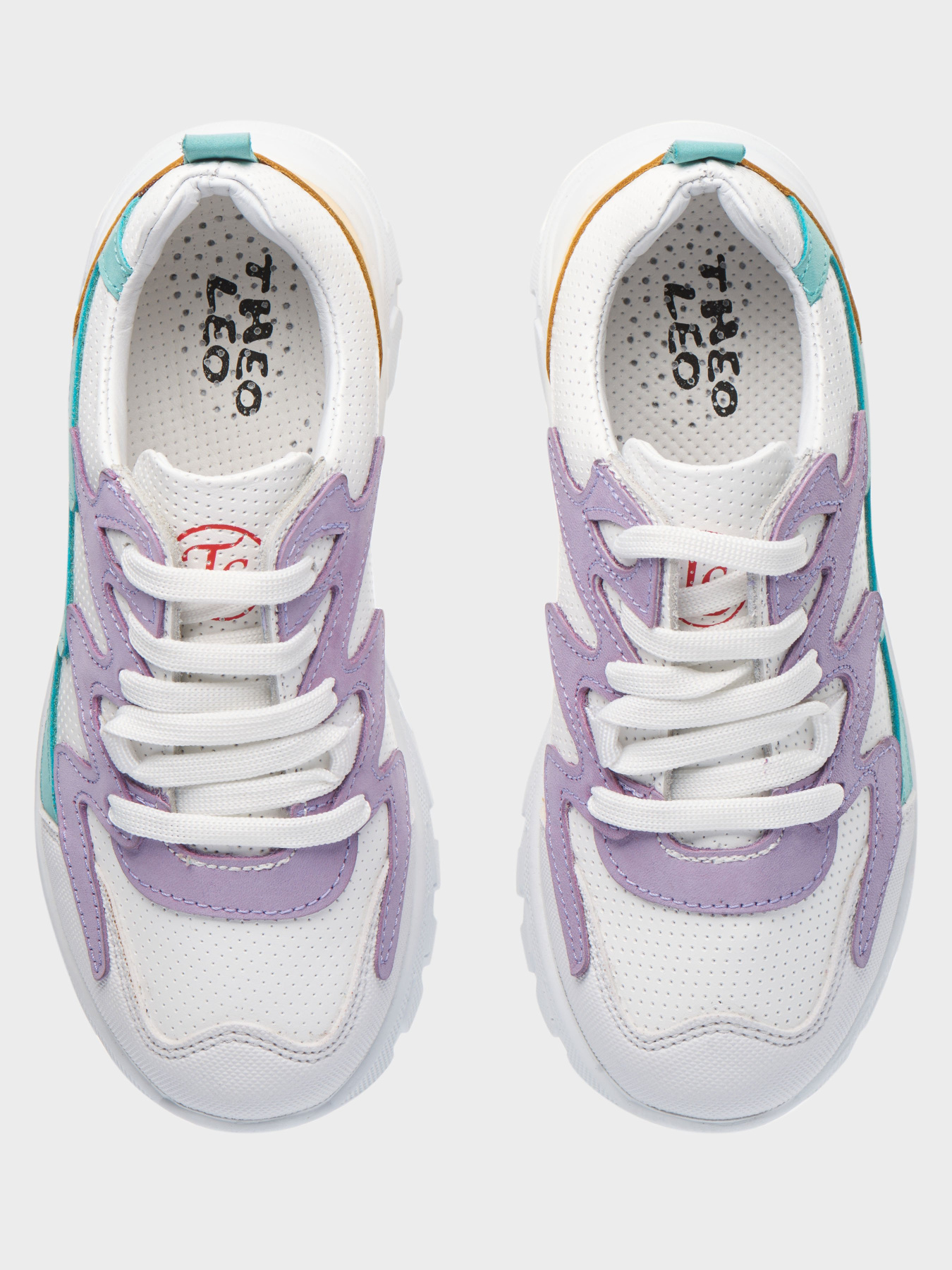 Кроссовки Theo Leo модель LEO-2776 WH-LIL Фото