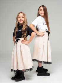 Спідниця міді Alnest модель ALN262 Фото