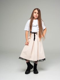 Спідниця міді Alnest модель ALN262 Фото