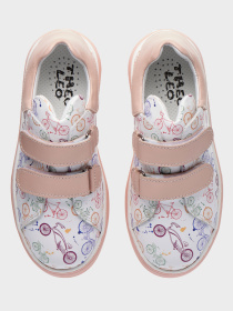 Кеды низкие Theo Leo модель LEO-2999 WH-CYC Фото