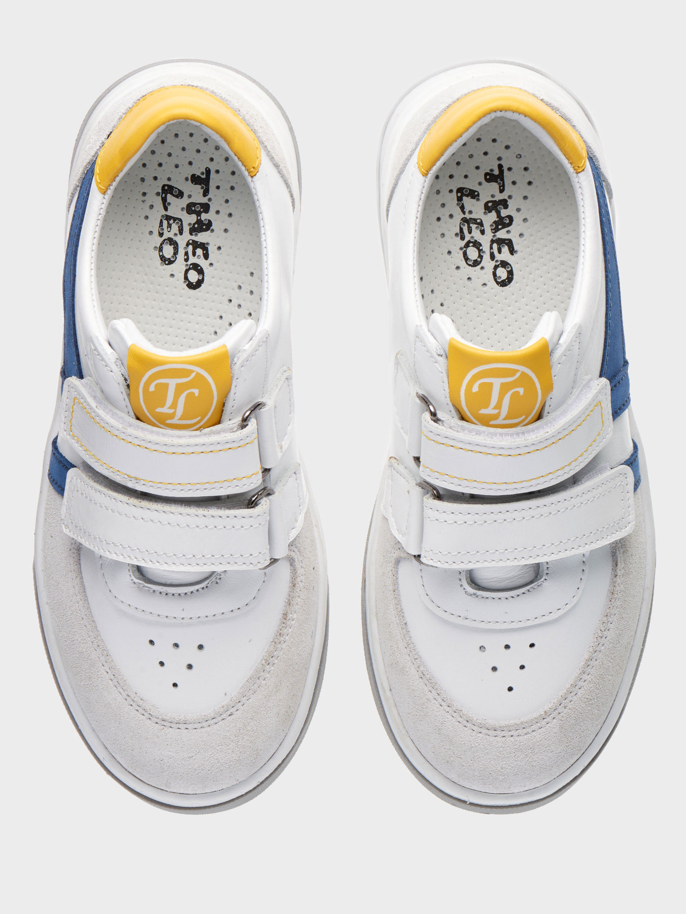 Кеды низкие Theo Leo модель LEO-3198 WH-DEN Фото