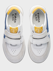 Кеды низкие Theo Leo модель LEO-3198 WH-DEN Фото