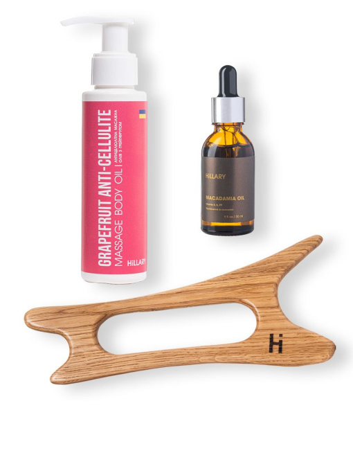 Масажний набір для обличчя та тіла Hillary модель K-11-040 Фото