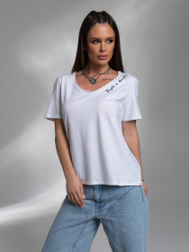 Футболка ISSA Plus модель 14582_белый Фото