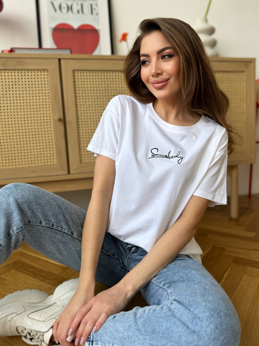 Футболка ISSA Plus модель WN20-603_белый Фото