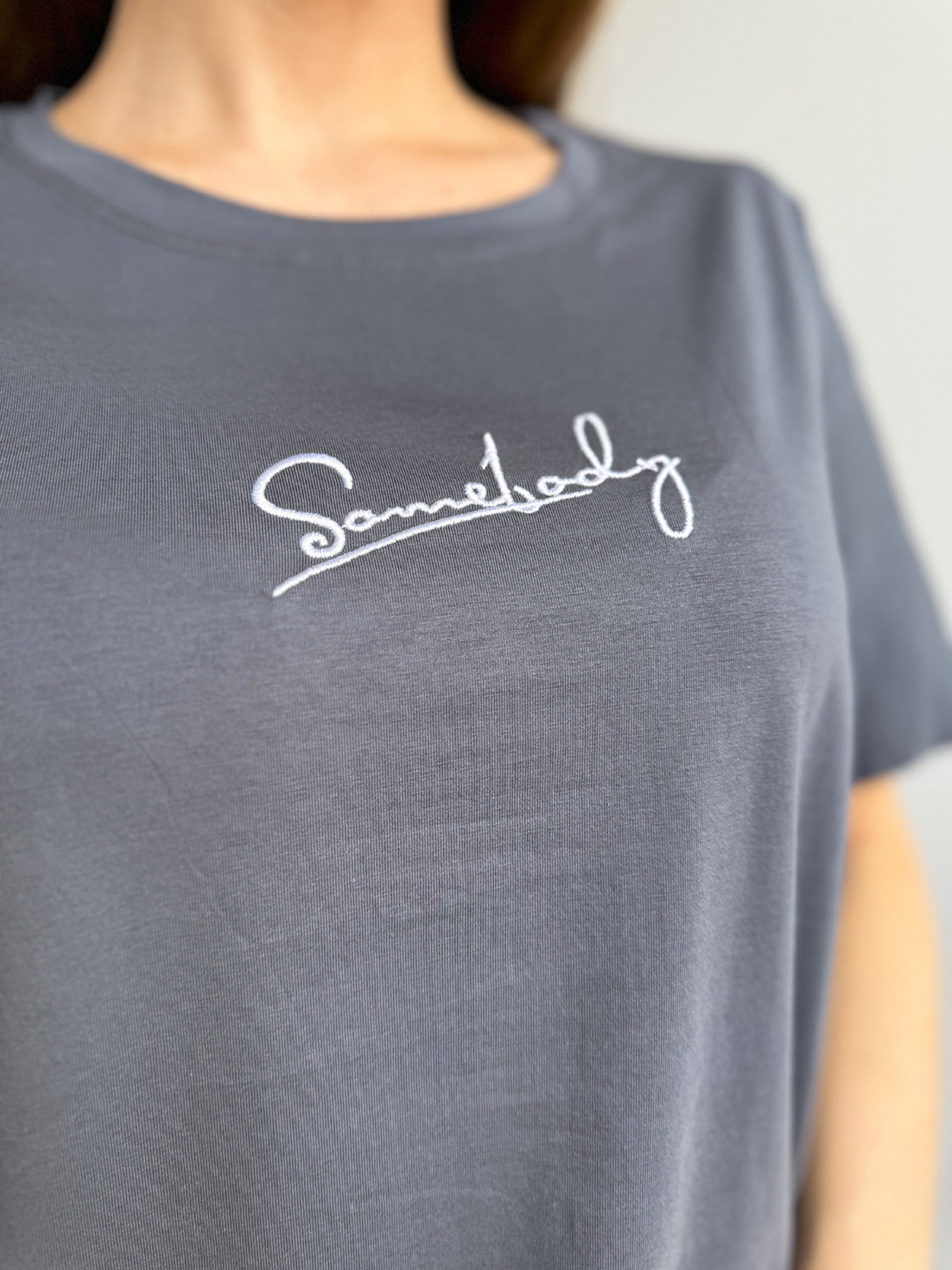 Футболка ISSA Plus модель WN20-603_серый Футболка ISSA Plus модель WN20-603_серый Фото