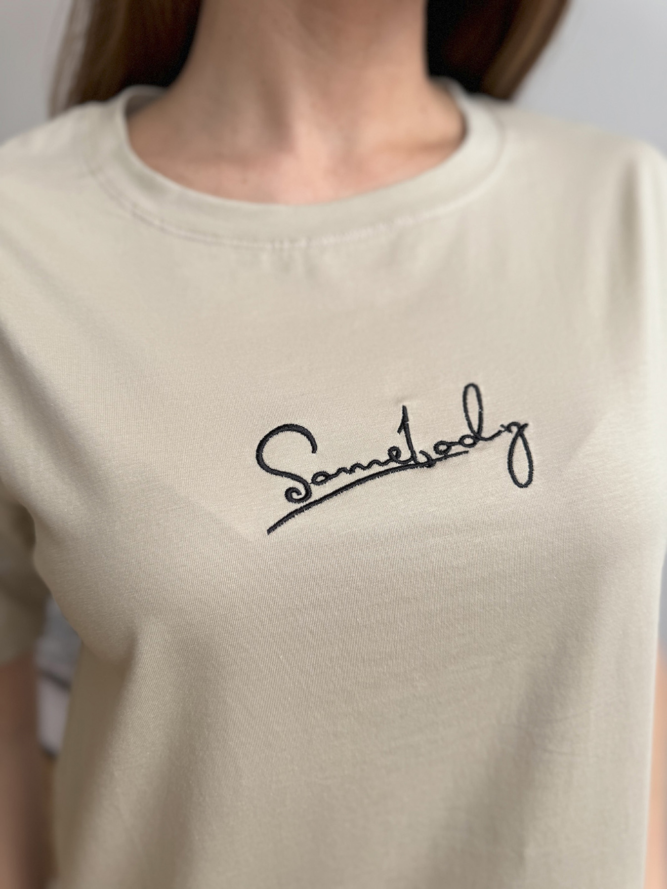 Футболка ISSA Plus модель WN20-603_бежевый Фото