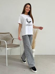 Футболка ISSA Plus модель WN20-606_белый Фото