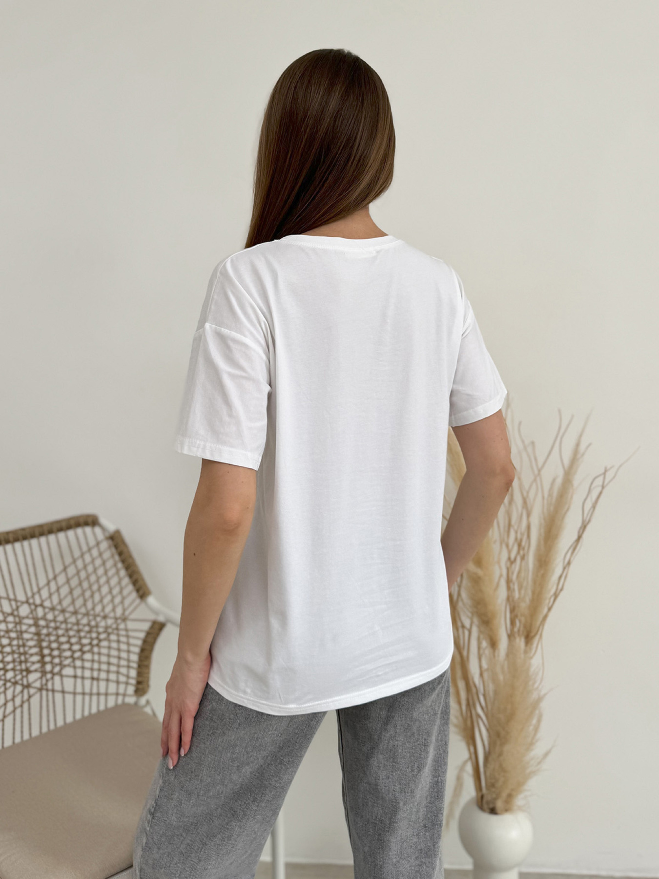 Футболка ISSA Plus модель WN20-606_белый Футболка ISSA Plus модель WN20-606_белый Фото