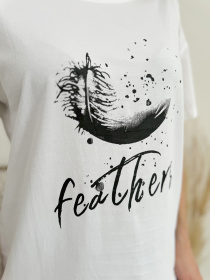 Футболка ISSA Plus модель WN20-606_белый Футболка ISSA Plus модель WN20-606_белый Фото