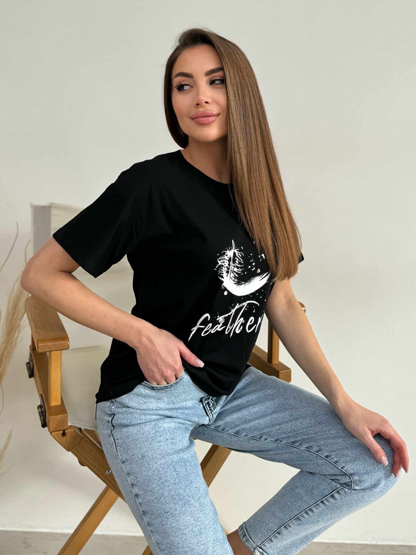 Футболка ISSA Plus модель WN20-606_черный Фото