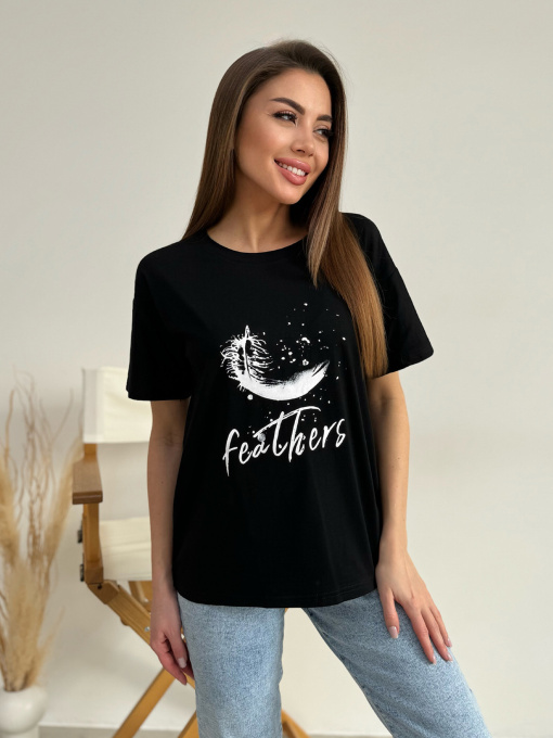 Футболка ISSA Plus модель WN20-606_черный Фото