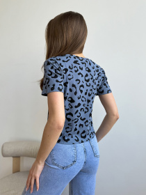 Футболка ISSA Plus модель WN20-607_синий Фото