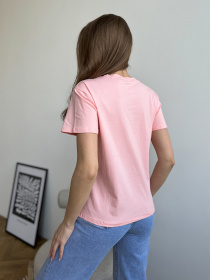 Футболки и поло ISSA Plus модель WN20-608_розовый Фото
