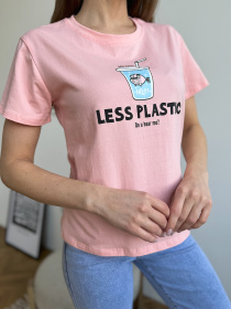 Футболки и поло ISSA Plus модель WN20-608_розовый Фото