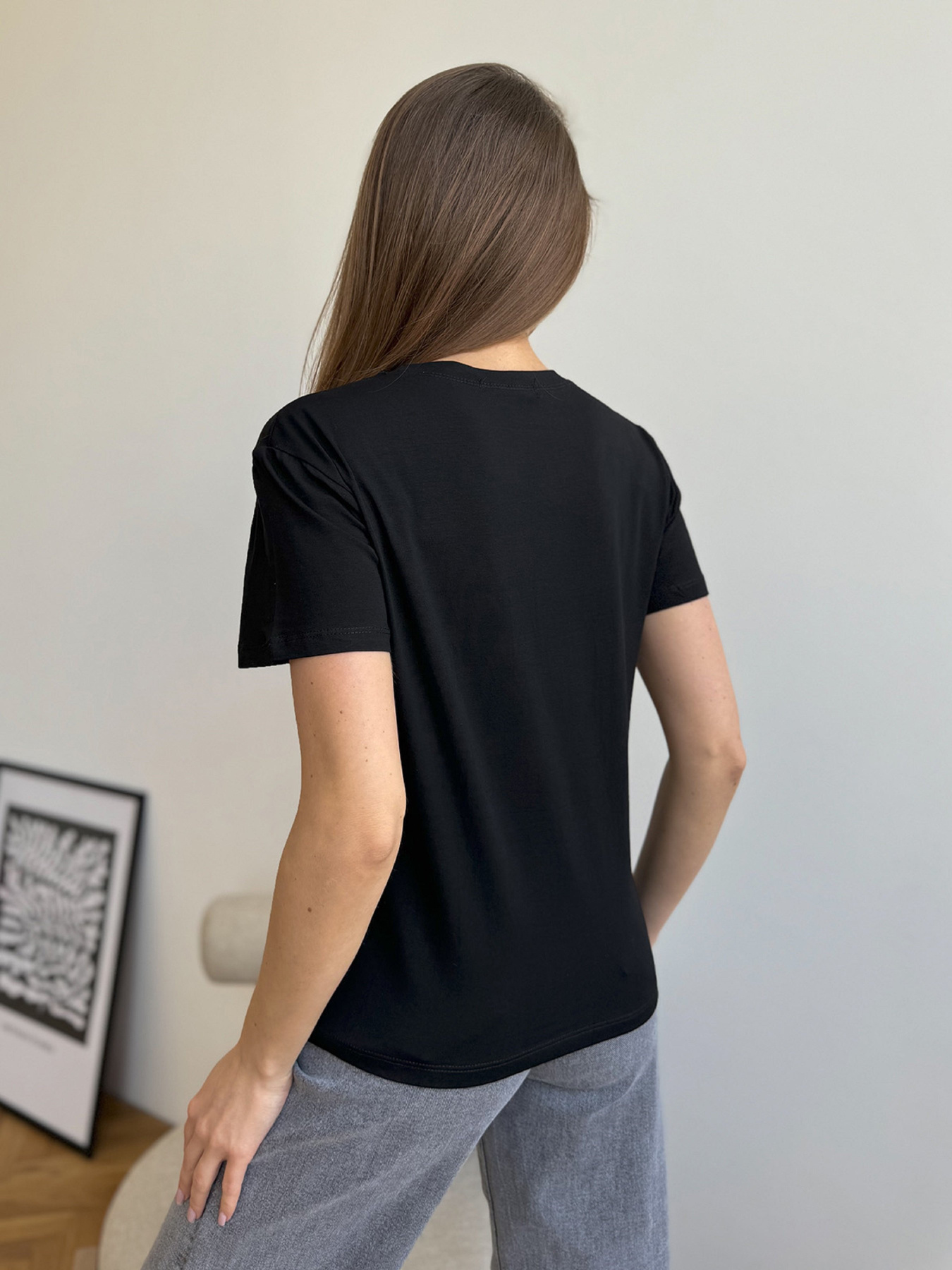 Футболка ISSA Plus модель WN20-608_черный Фото