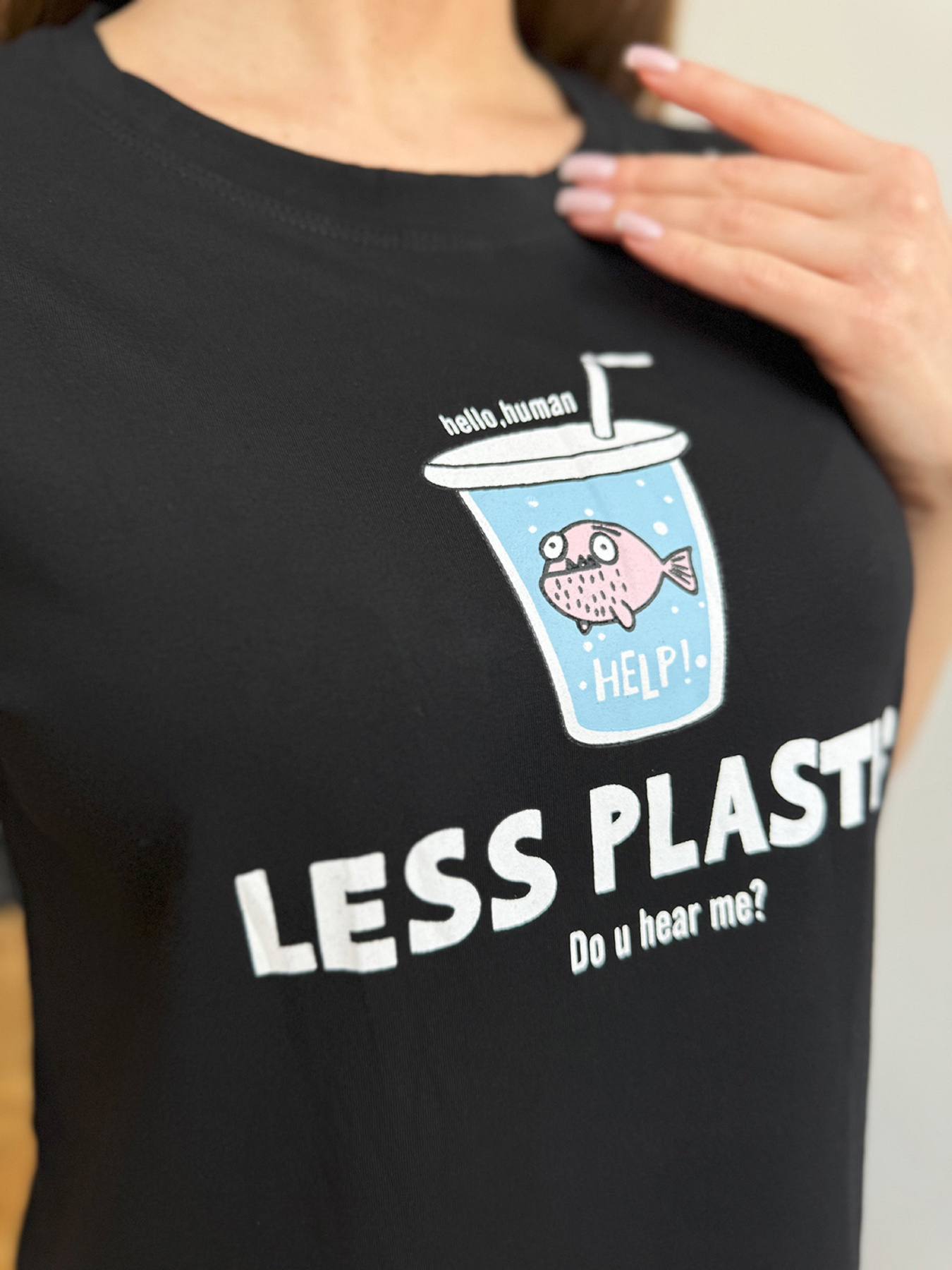 Футболка ISSA Plus модель WN20-608_черный Фото