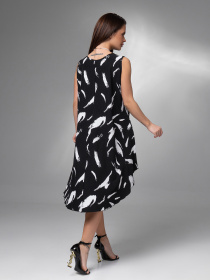 Сарафан ISSA Plus модель 14613_черный Фото