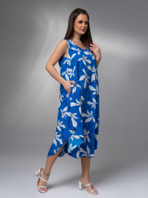 Сарафан ISSA Plus модель 14614_синий Фото