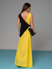 Сарафан ISSA Plus модель 14625_желтый Фото