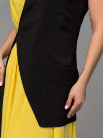 Сарафан ISSA Plus модель 14625_желтый Фото