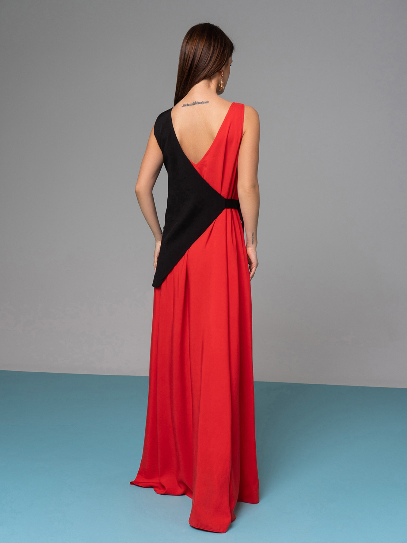 Сарафан ISSA Plus модель 14625_красный Сарафан ISSA Plus модель 14625_красный Фото