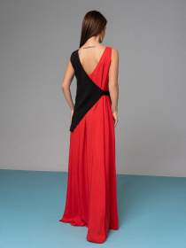 Сарафан ISSA Plus модель 14625_красный Сарафан ISSA Plus модель 14625_красный Фото