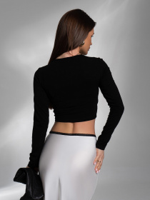 Лонгслів ISSA Plus модель 14583_черный Фото