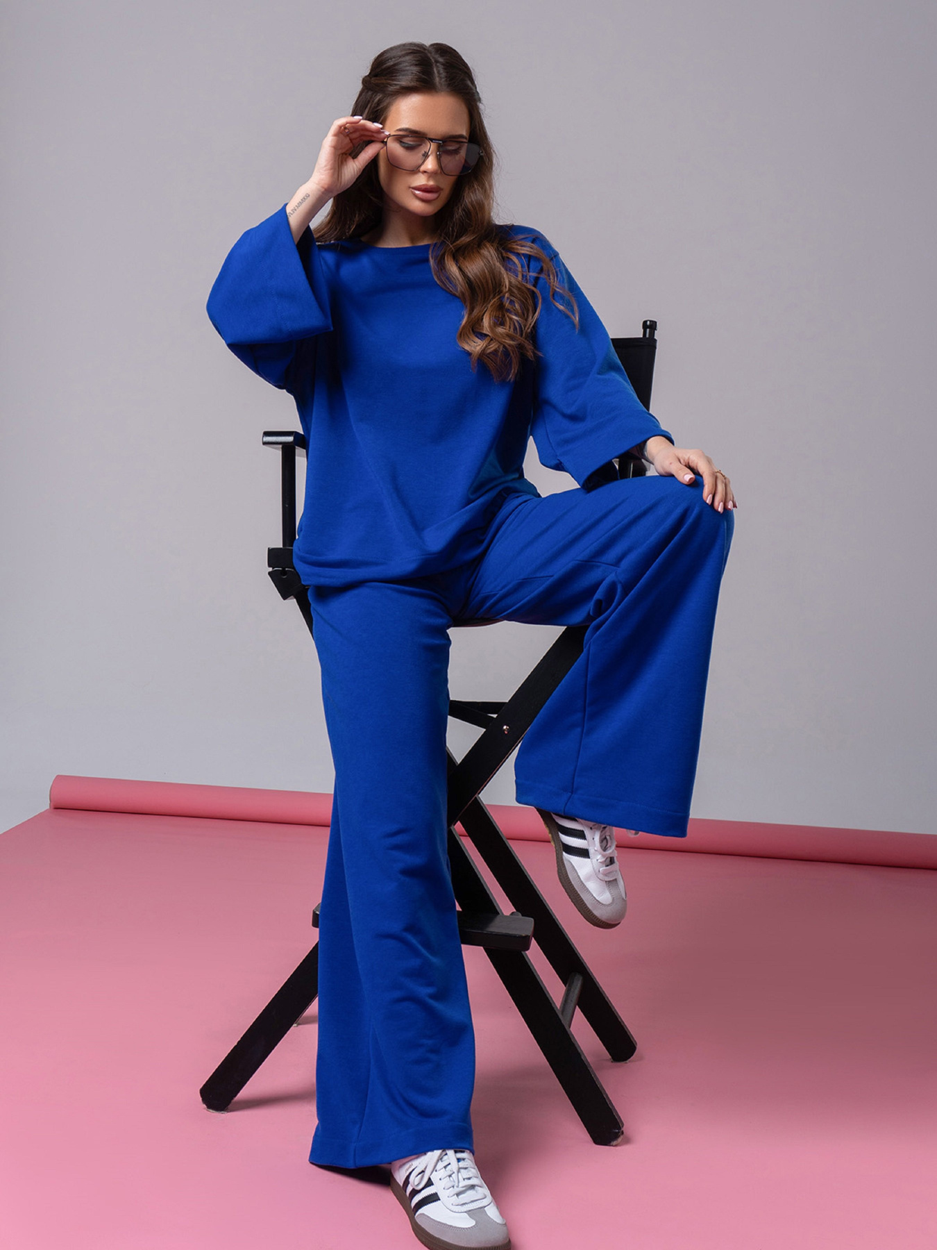 Костюм ISSA Plus модель 14586_электрик Фото