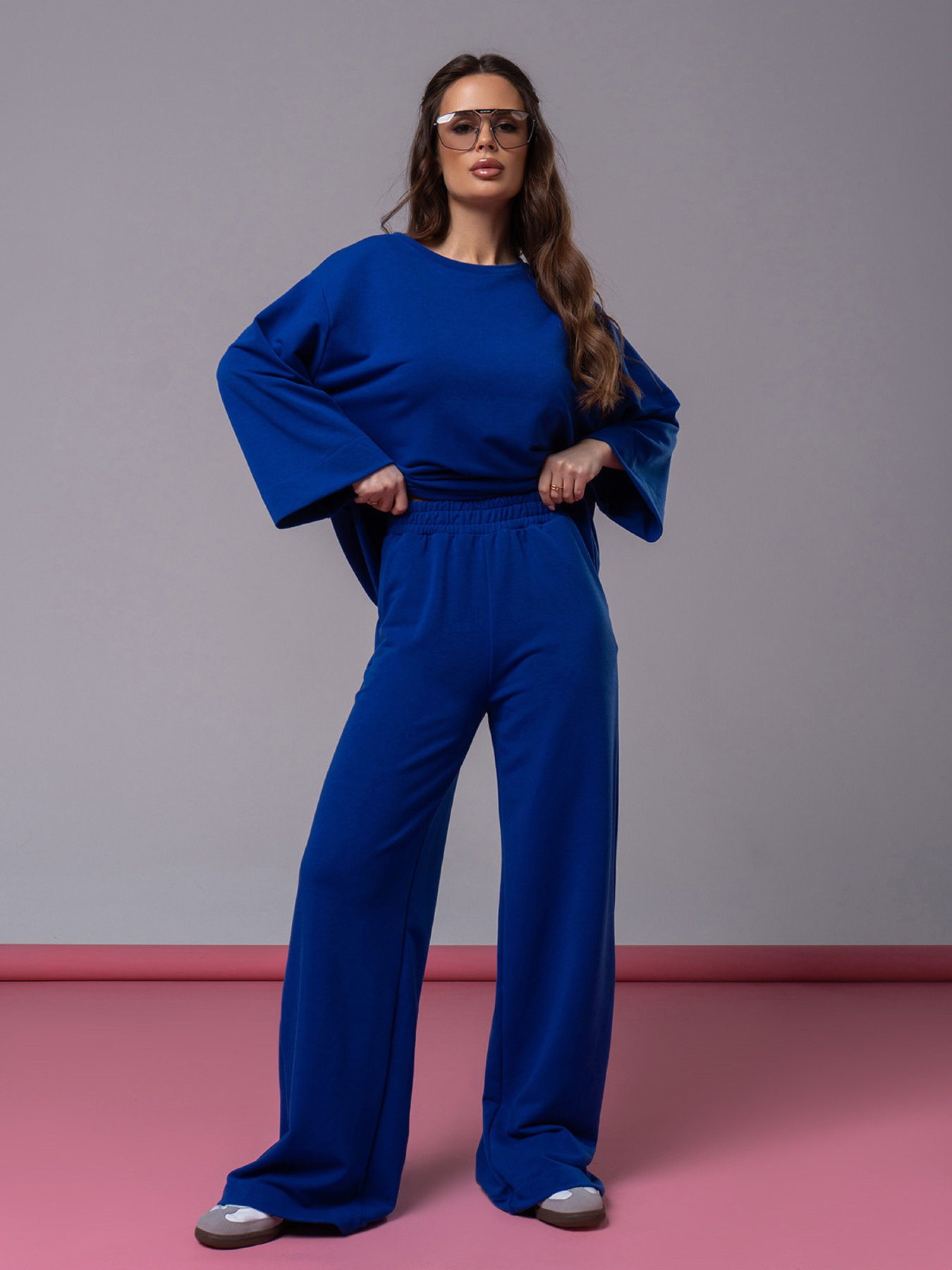 Костюм ISSA Plus модель 14586_электрик Фото